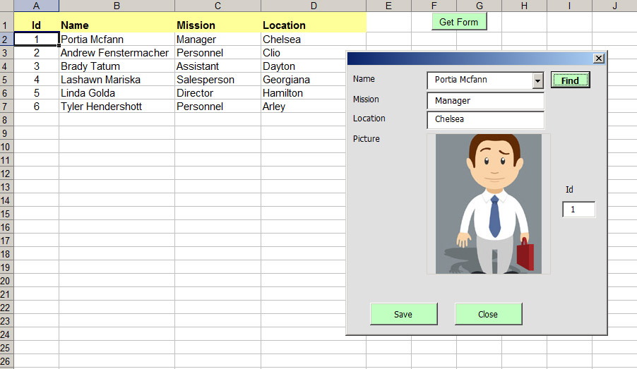 free excel userform templates downloads